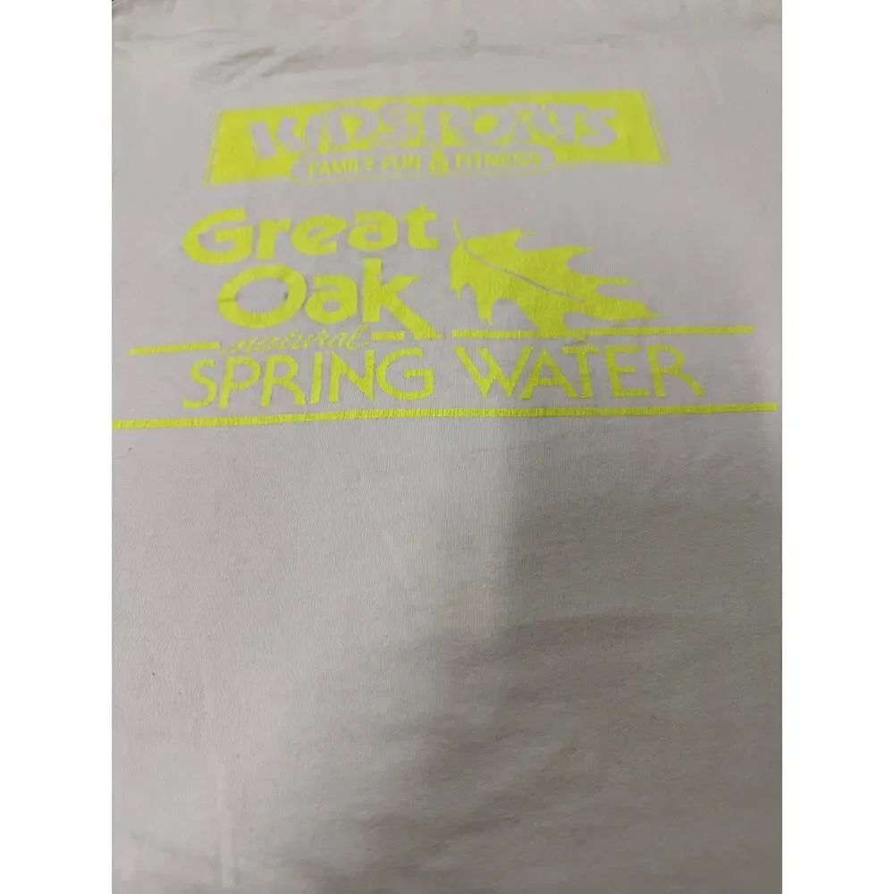 Vintage 1996 Lee USA Made Gring’s Mill Run Tee Fade Distressed Graphic - Picture 5 of 5